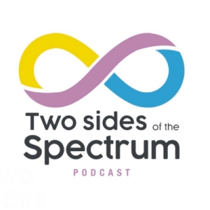 Two sides of the spectrum podcast logo